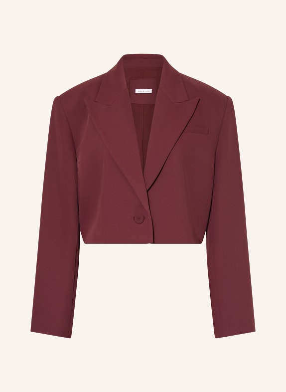 MRS & HUGS Krátký blejzr TMAVĚ ČERVENÁ