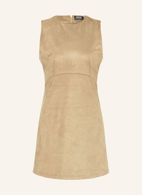 BARBOUR INTERNATIONAL Etuikleid NIA in Lederoptik BEIGE