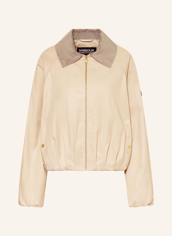 BARBOUR INTERNATIONAL Blouson OZARA ECRU / GOLD / TAUPE