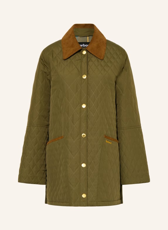 Barbour GOLDMIRE QUILT quilted jacket OLIVE