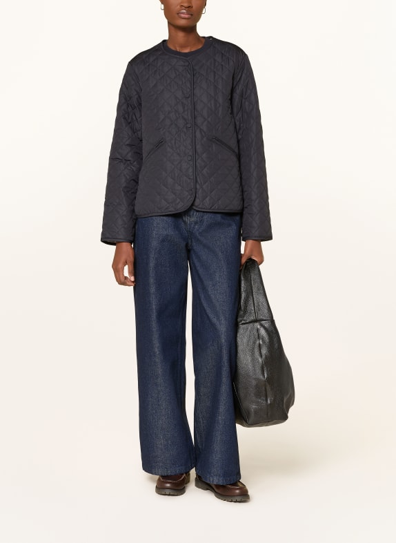 Barbour Quilted jacket CASHEL DARK BLUE