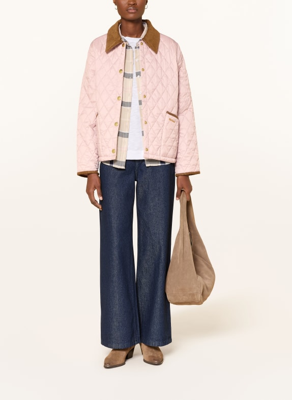 Barbour Quilted jacket LIDDESDAL ROSE / BROWN