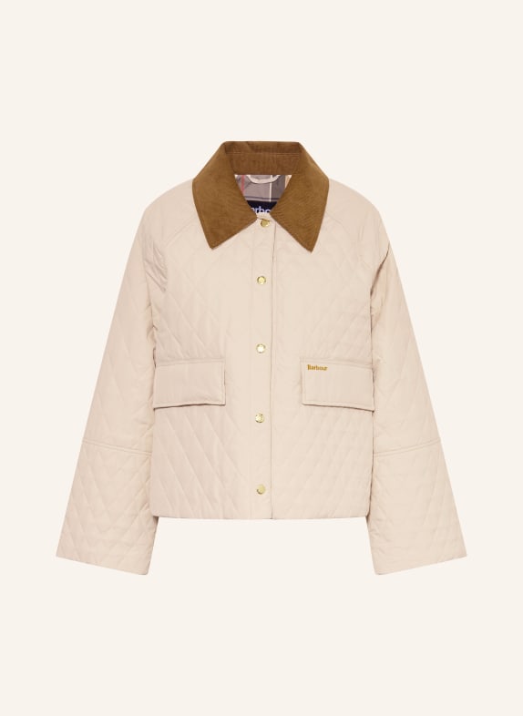 Barbour Steppjacke KIRBY ECRU / BRAUN