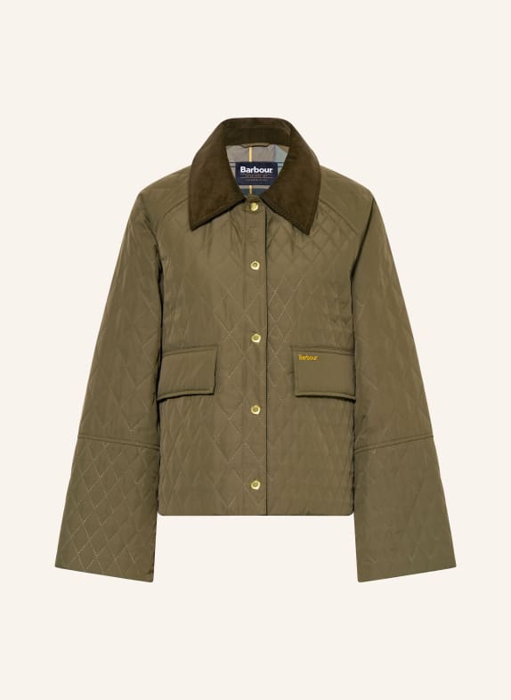 Barbour Quilted jacket KIRBY OLIVE