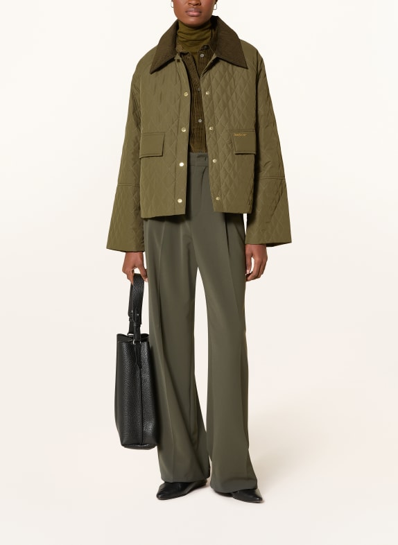 Barbour Quilted jacket KIRBY OLIVE