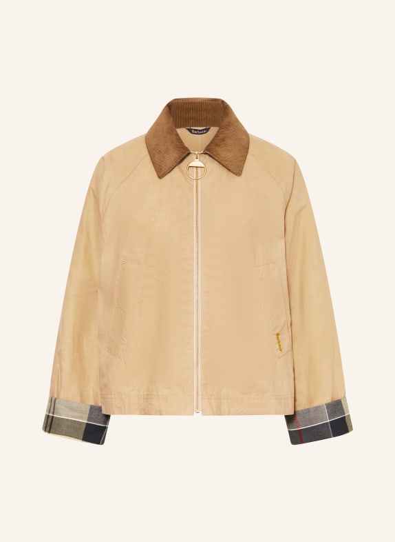 Barbour Jacke CATLIN BEIGE / COGNAC / DUNKELGRAU