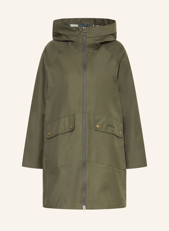 Barbour Parka HERON DUNKELGRÜN