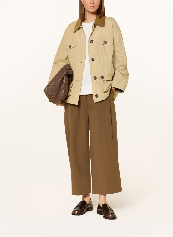 Barbour CROTON field jacket LIGHT BROWN