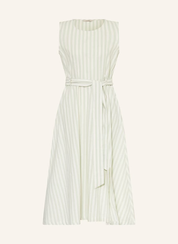 Barbour Šaty INEZ s lnem MÁTOVÁ / REŽNÁ