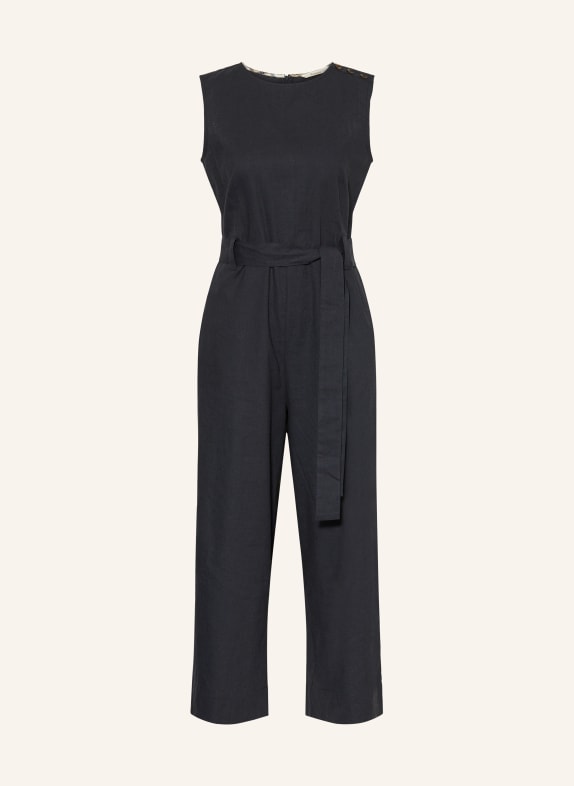 Barbour Kombinéza GABBY TMAVĚ MODRÁ / STŘÍBRNÁ / HNĚDÁ