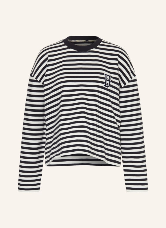 Barbour Mikina GABBY TMAVĚ MODRÁ / BÍLÁ