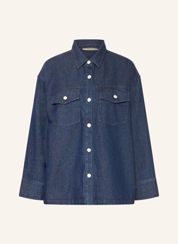 Barbour Chemisier en jean MAIA BLEU FONCÉ