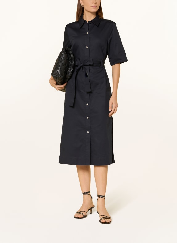 Barbour Hemdblusenkleid SLOANE DUNKELBLAU