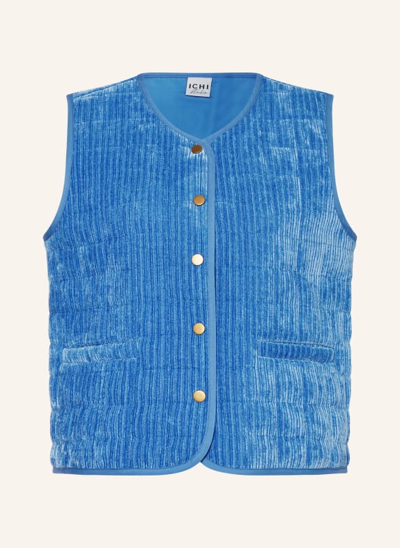 ICHI Steppweste IHFUMA BLAU