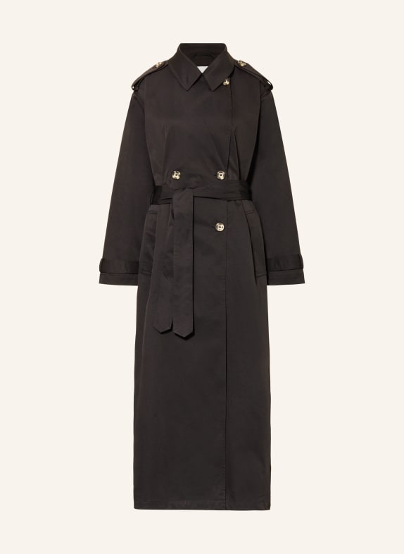 ICHI Trenchcoat IHGILANA SCHWARZ
