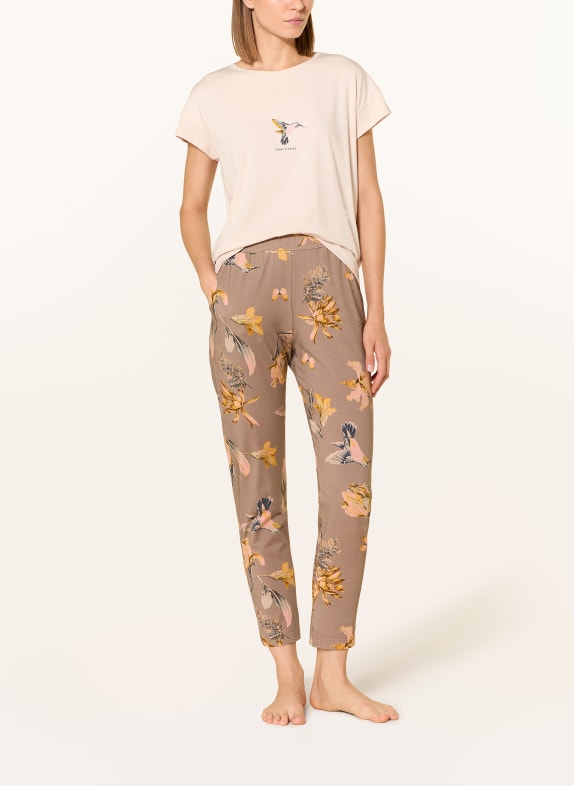 SHORT STORIES pyjama TAUPE / BRUIN / DONKERGEEL