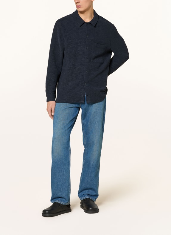 SAMSØE  SAMSØE Bouclé-overshirt SAKORE DONKERBLAUW