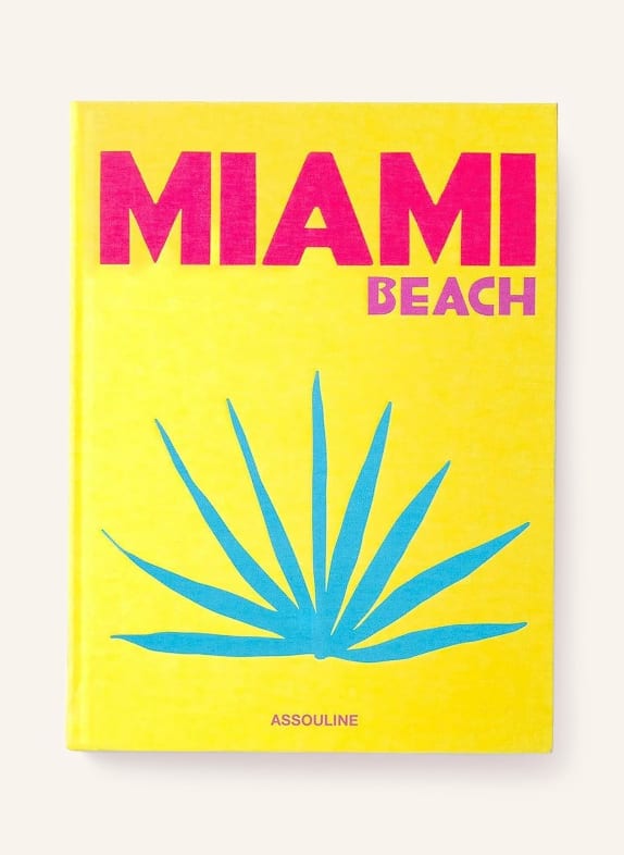 ASSOULINE Książka MIAMI BEACH JASKRAWY ŻÓŁTY / JASKRAWY RÓŻOWY / LILA