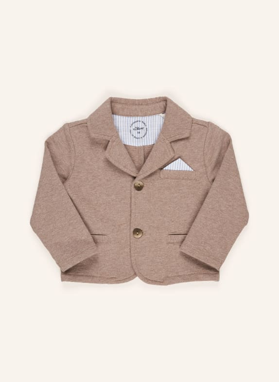 s.Oliver RED Sakko CAMEL / HELLBLAU / WEISS