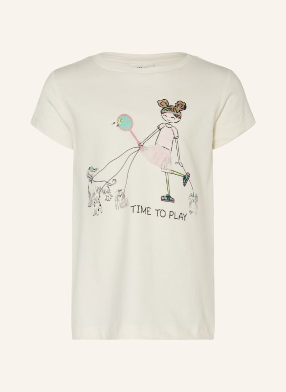 s.Oliver RED T-Shirt WEISS