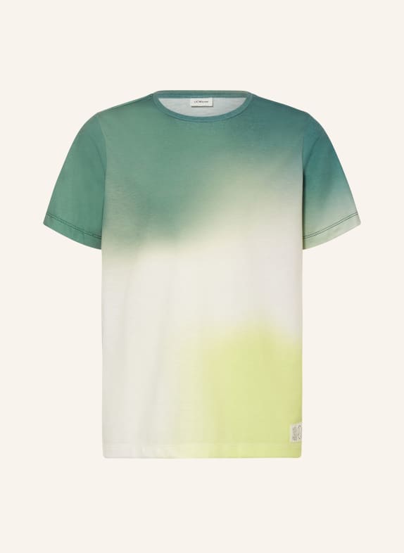 s.Oliver RED T-Shirt WEISS / HELLGRÜN / GRÜN