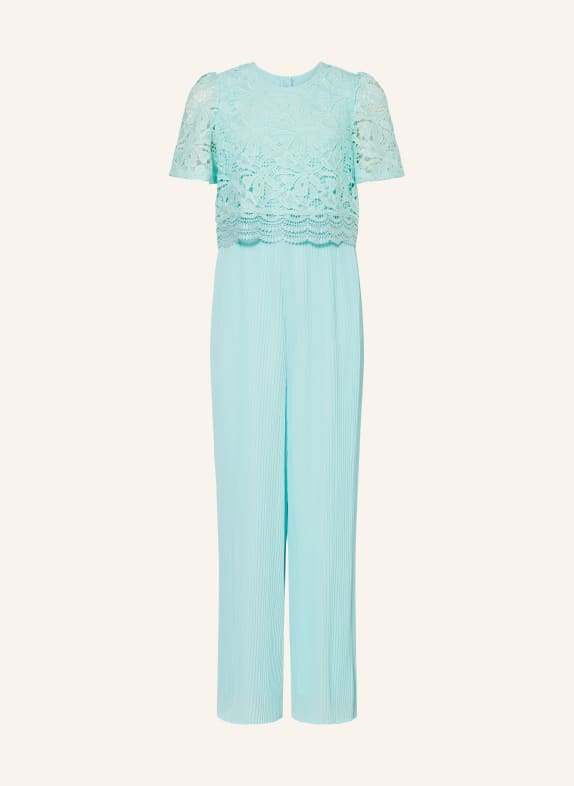 s.Oliver RED Jumpsuit mit Spitze und Plissees MINT