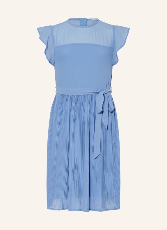 s.Oliver RED Kleid mit Plissees HELLBLAU