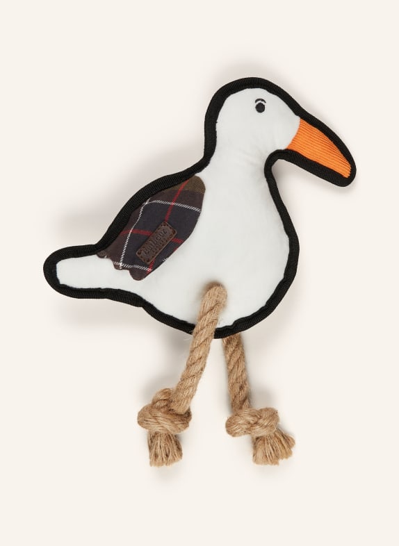 Barbour jouet pour chien BLANC / ORANGE / NOIR