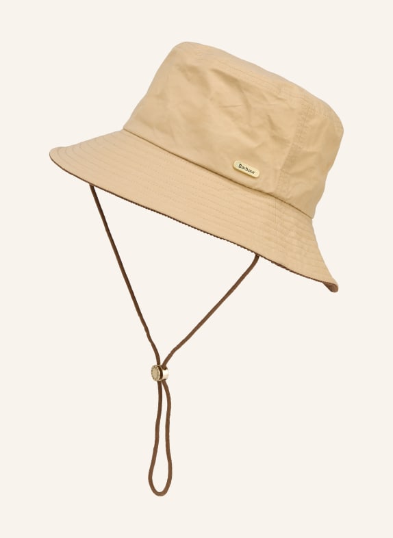 Barbour Bucket-Hat HELLBRAUN / BRAUN
