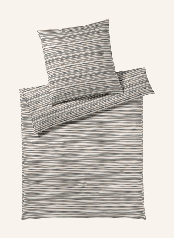 elegante Pościel DESIRE KREMOWY / SZAROBRĄZOWY / SZARY