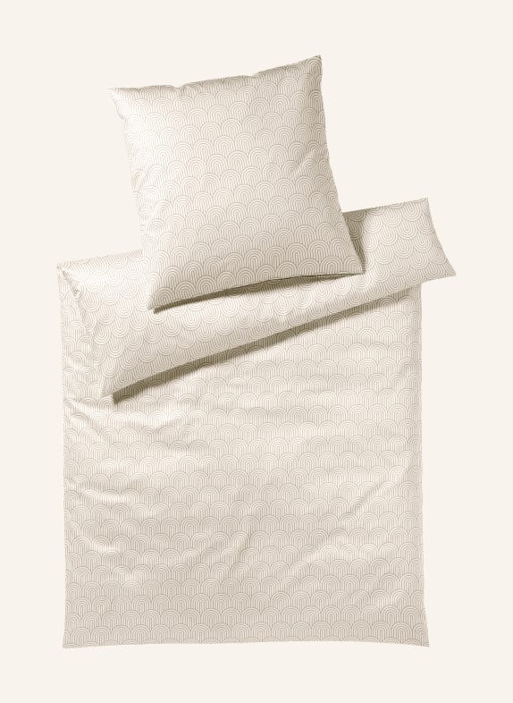 elegante Bettwäsche MAISON ARCS CREME / TAUPE