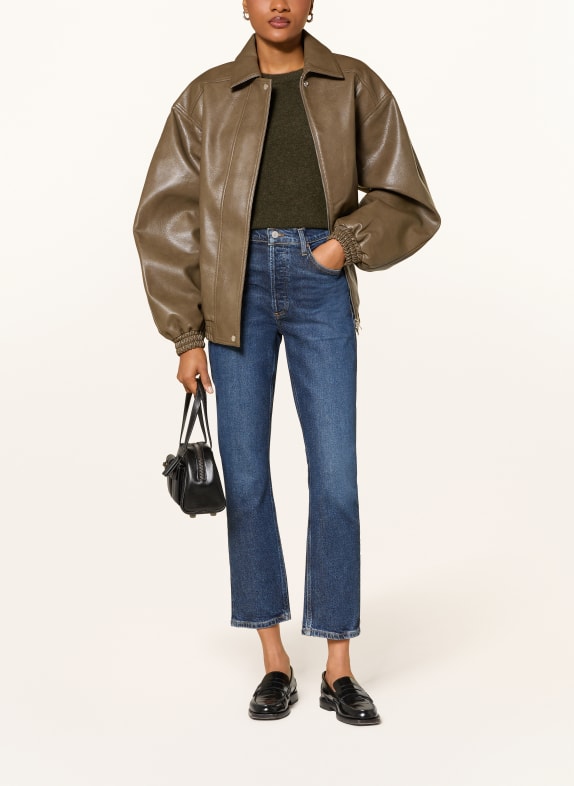 AGOLDE Straight jeans RILEY LONG DIVIDED  DIVIDED