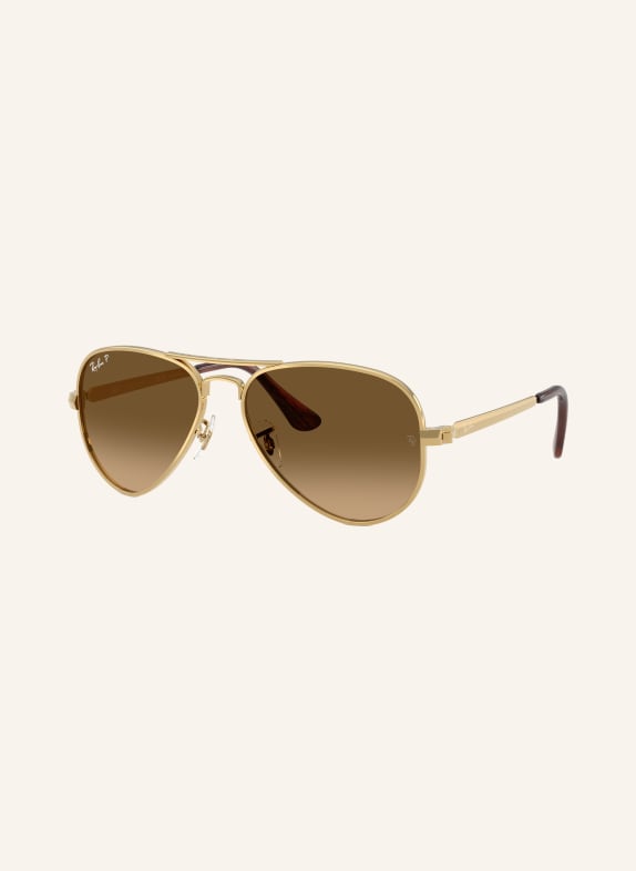Ray-Ban Sonnenbrille RB3925 GOLD/BRAUN