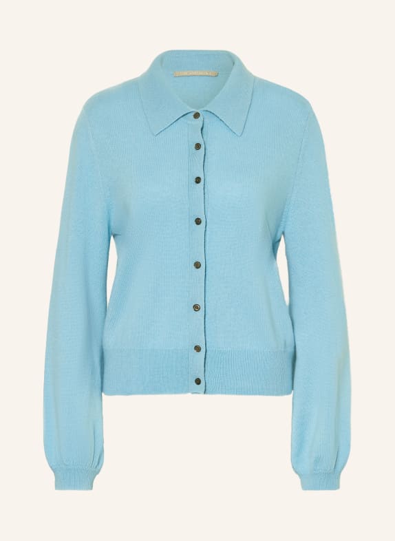 (THE MERCER) N.Y. Strickjacke aus Cashmere HELLBLAU