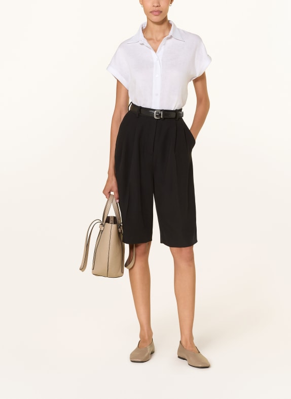 (THE MERCER) N.Y. Linnen overhemdblouse WIT