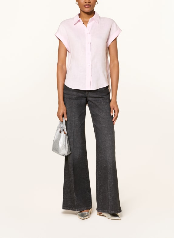 (THE MERCER) N.Y. Linnen overhemdblouse ROSE CLAIR