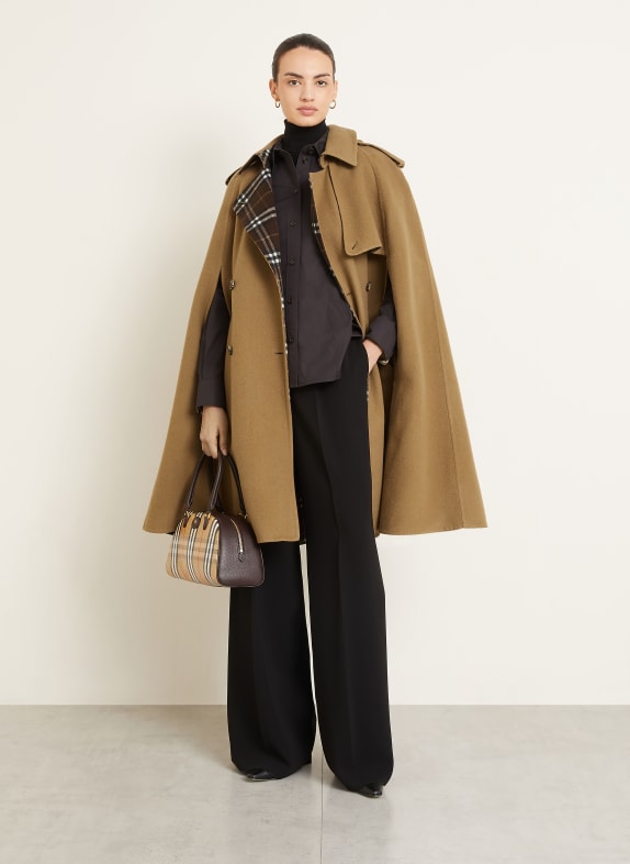 BURBERRY Cape BELLEMONT COGNAC