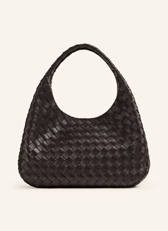 BOTTEGA VENETA Schultertasche CAMPANA MEDIUM FONDANT / MUSE BRASS
