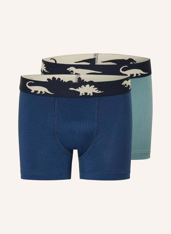 Sanetta 2er-Pack Boxershorts TÜRKIS / BLAU