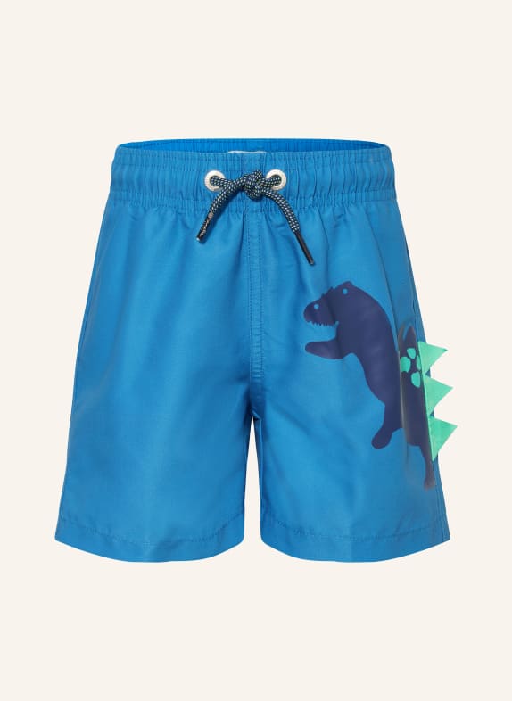 Sanetta Short de bain avec protection UV 50+ BLEU / VERT / BLEU FONCÉ