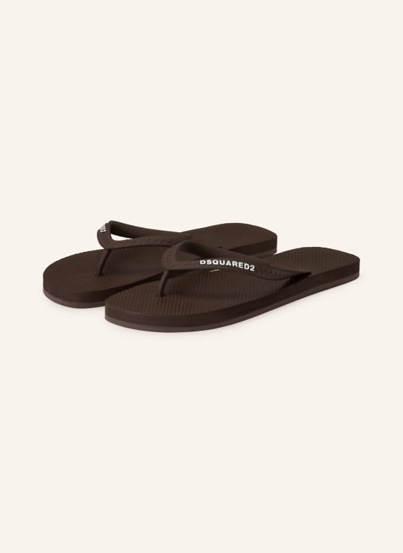 DSQUARED2 Zehentrenner BRAUN