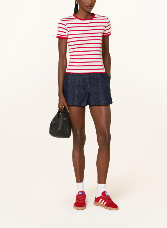 MRS & HUGS T-shirt ROOD / ECRU