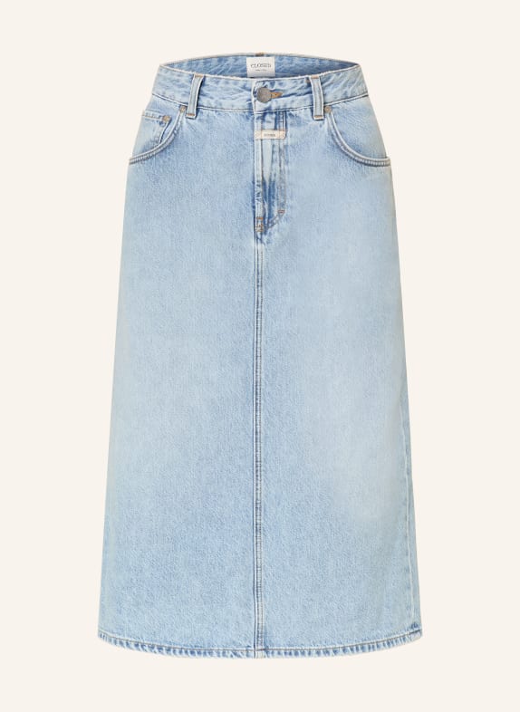 CLOSED jeansrok LICHTBLAUW