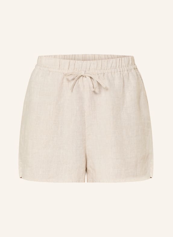 CLOSED Linnen shorts in joggingstijl BEIGE
