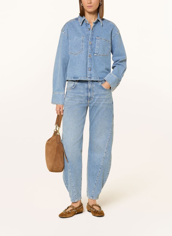 PNTS Veste en jean THE SUIT UP BLEU CLAIR