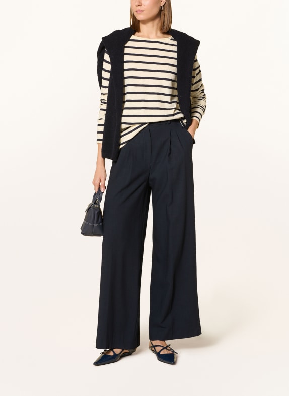 darling harbour Longsleeve vanilla / navy