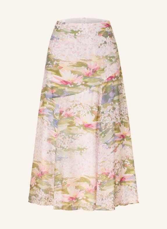 TED BAKER Spódnica LAYDA BLADORÓŻOWY / OLIWKOWY / ZIELONY
