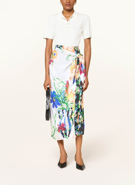 TED BAKER Gebreid poloshirt ELBETH ECRU