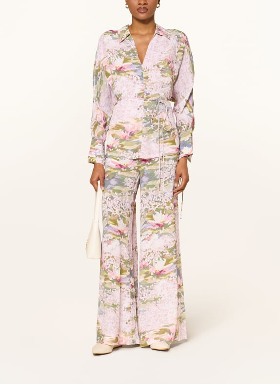 TED BAKER Marlene-broek SPIREE ROSÉ / OLIJF / GROEN