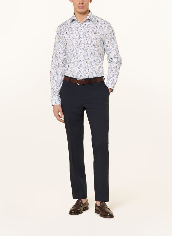 ETON Overhemd Slim Fit WIT / LICHTBLAUW / BLAUW